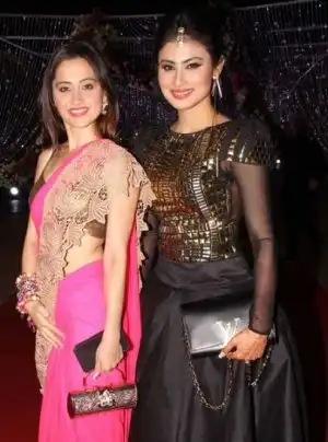 Mouni Roy With Sanjeeda Sheikh